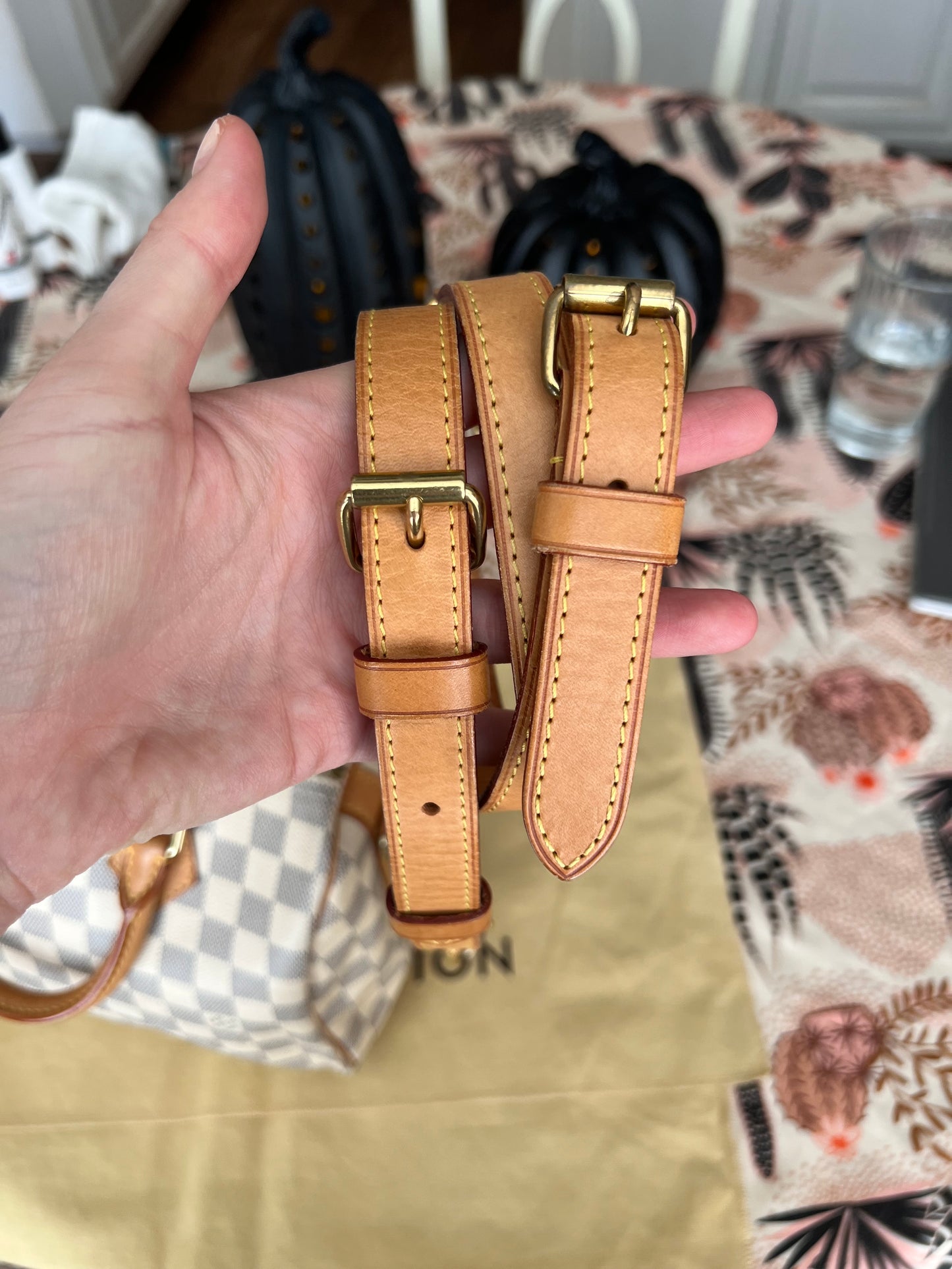 Louis Vuitton Damier Azur speedy 25 bandouliere