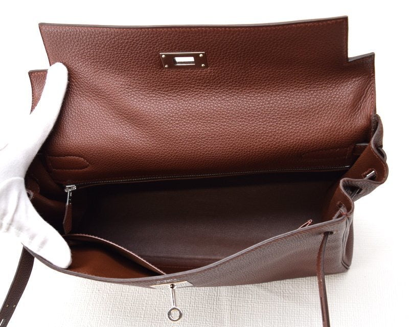 Hermes Kelly 32 Togo PHW Stamp square D