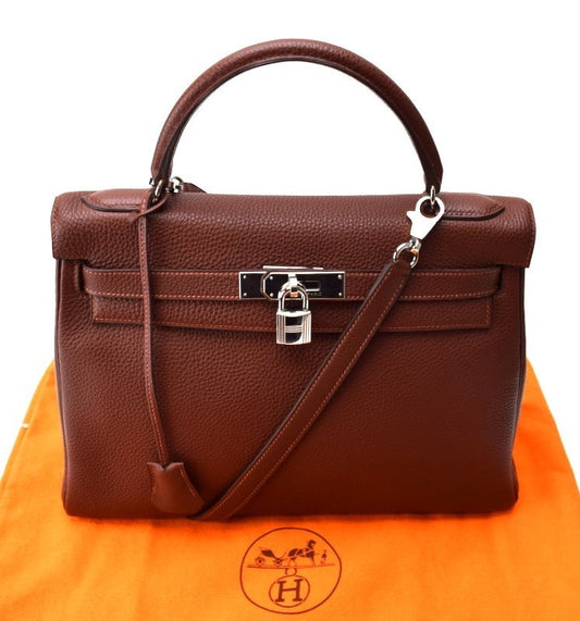 Hermes Kelly 32 Togo PHW Stamp square D