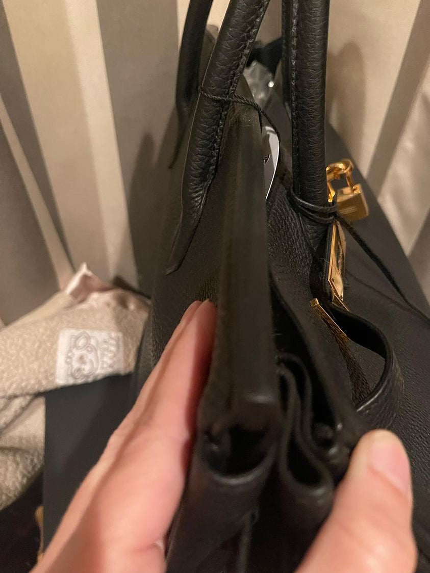 Hermes Birkin 40 black Togo GHW