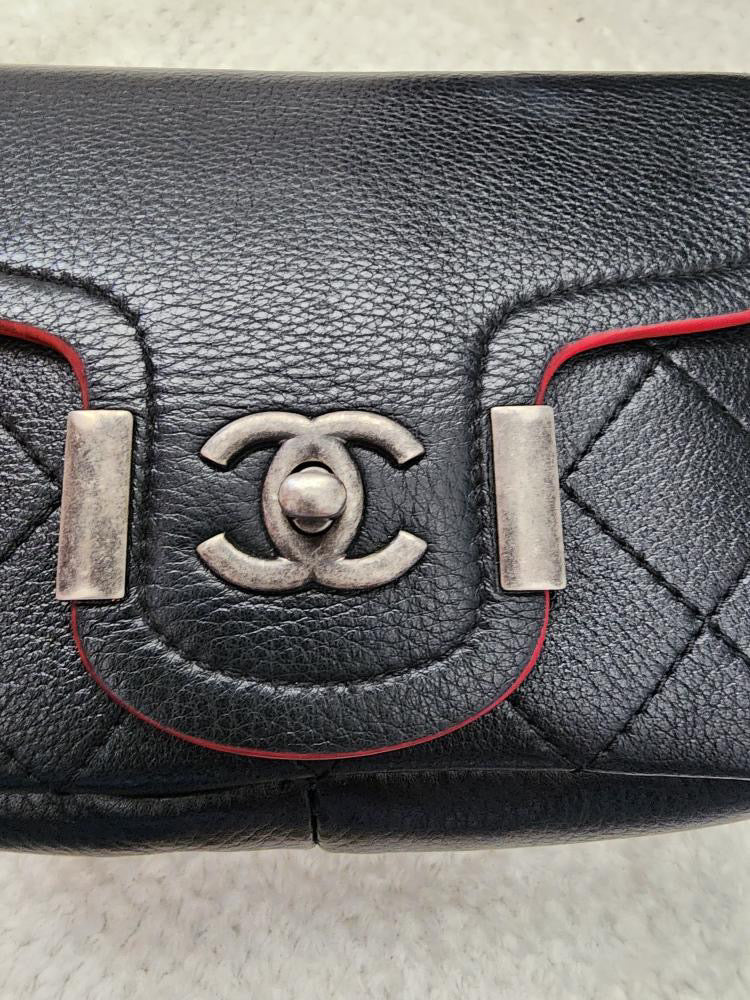 Chanel Archi Chic Flap Bag in Quilted Grained Calfskin