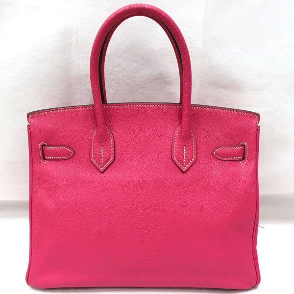 Hermes birkin 30 rose tyrien chèvre GHW special order