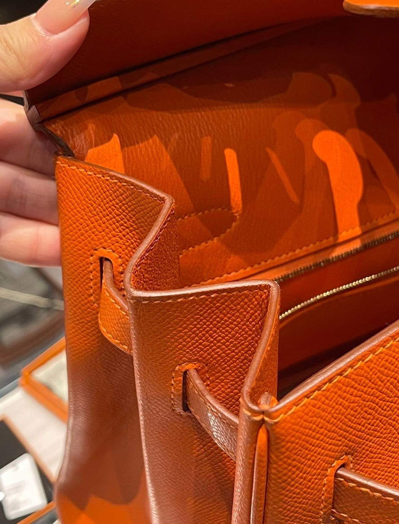 Hermes Birkin 35 Epsom orange GHW - partial payment