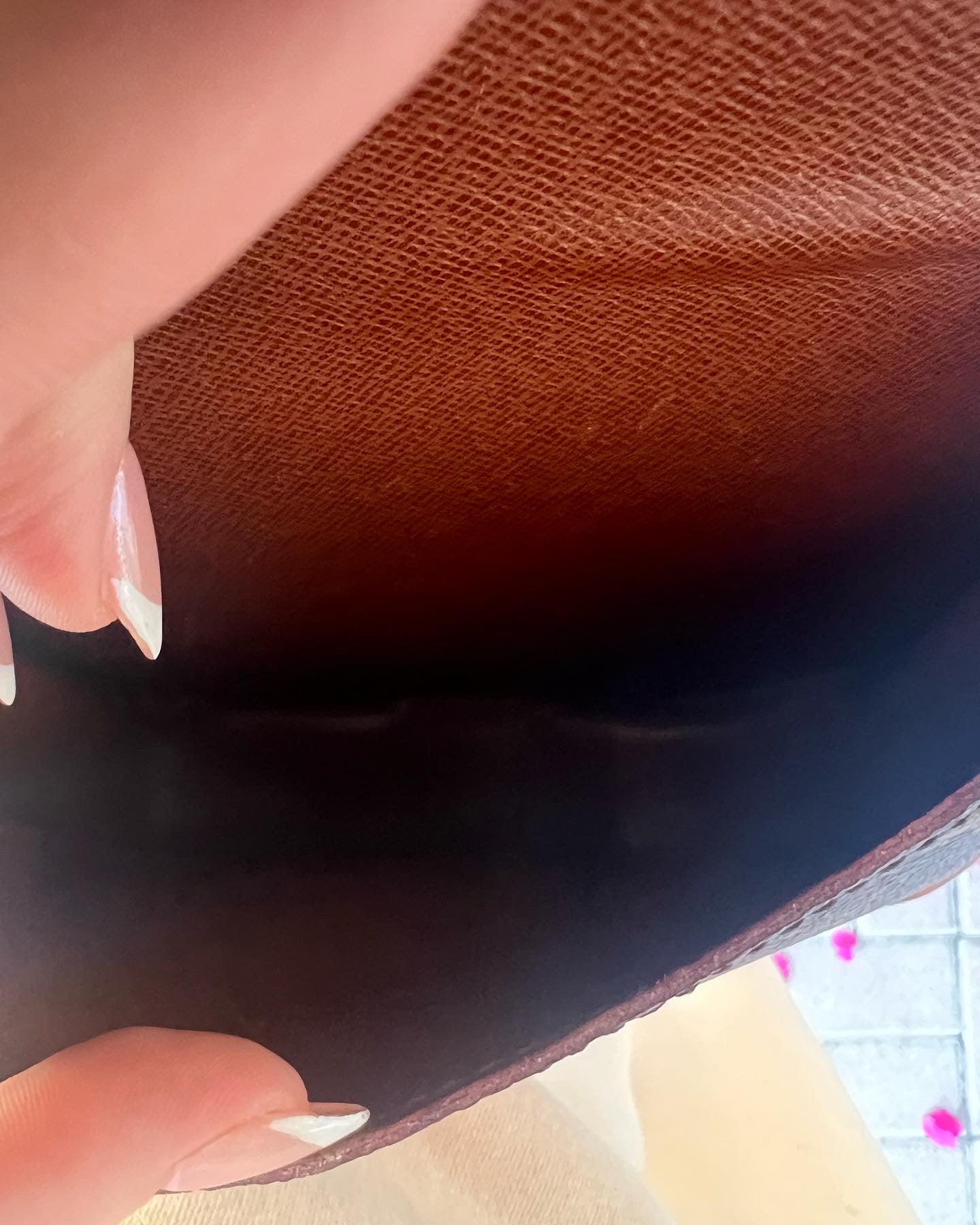 Louis Vuitton vintage monogram cartoucherie pm crossbody bag