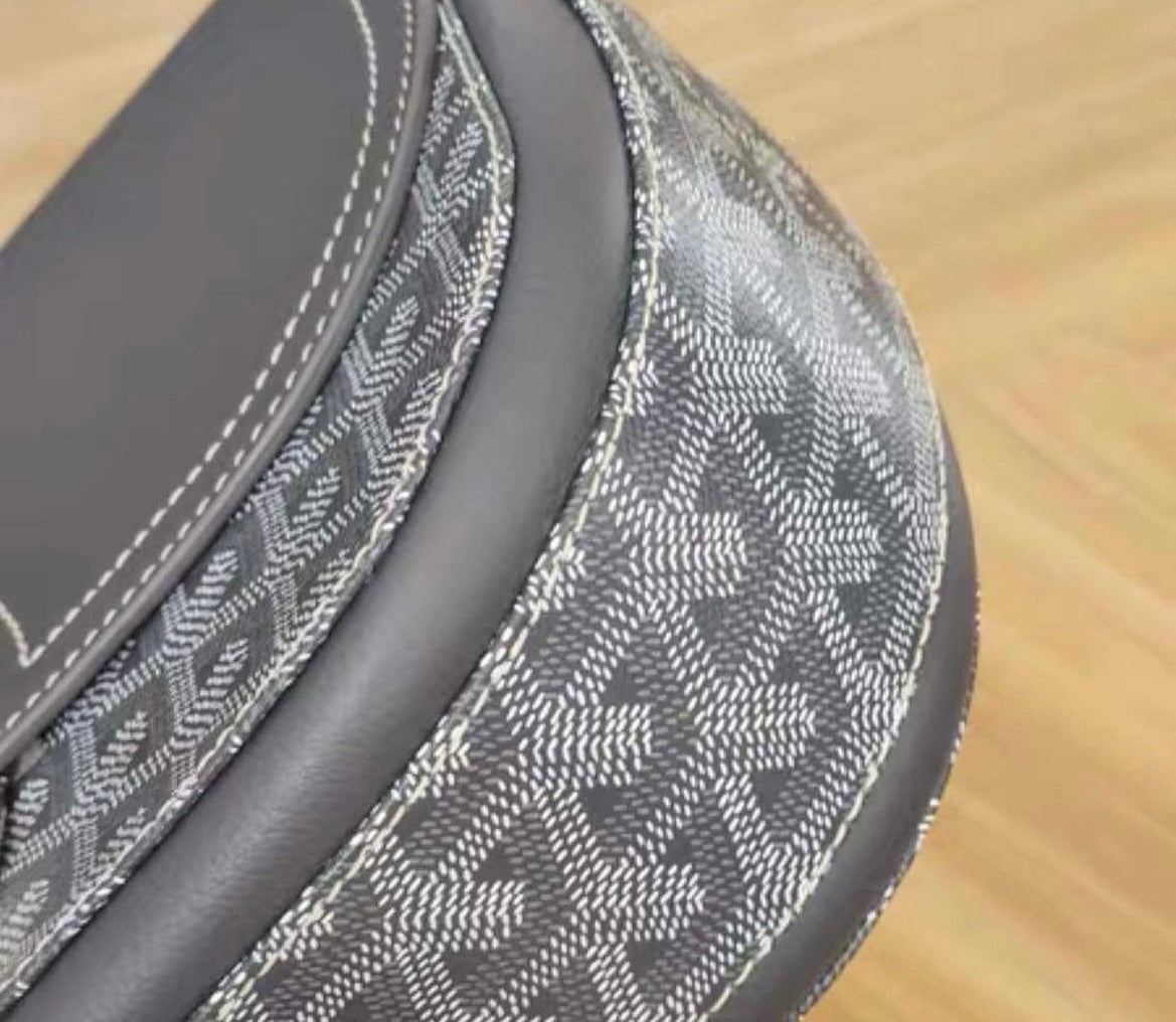 Goyard Goyardine gray 233 flap bag - partial payment