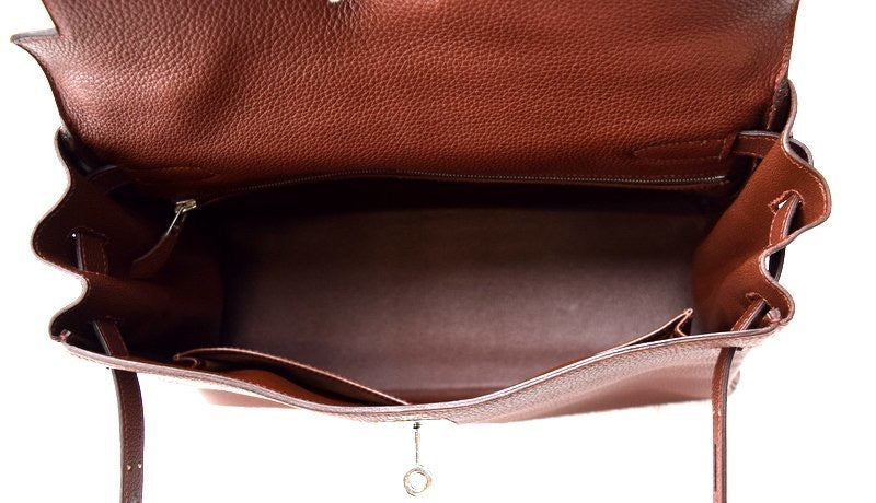 Hermes Kelly 32 Togo PHW Stamp square D