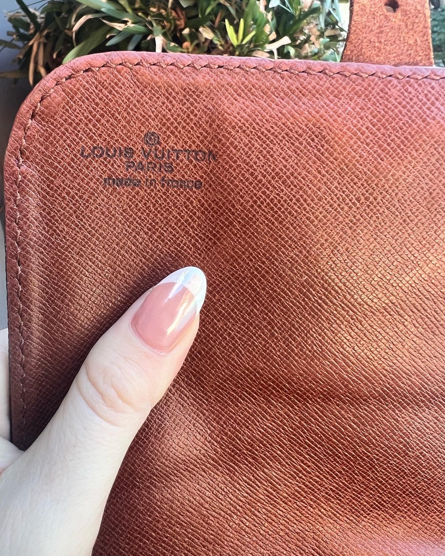 Louis Vuitton vintage monogram cartoucherie pm crossbody bag