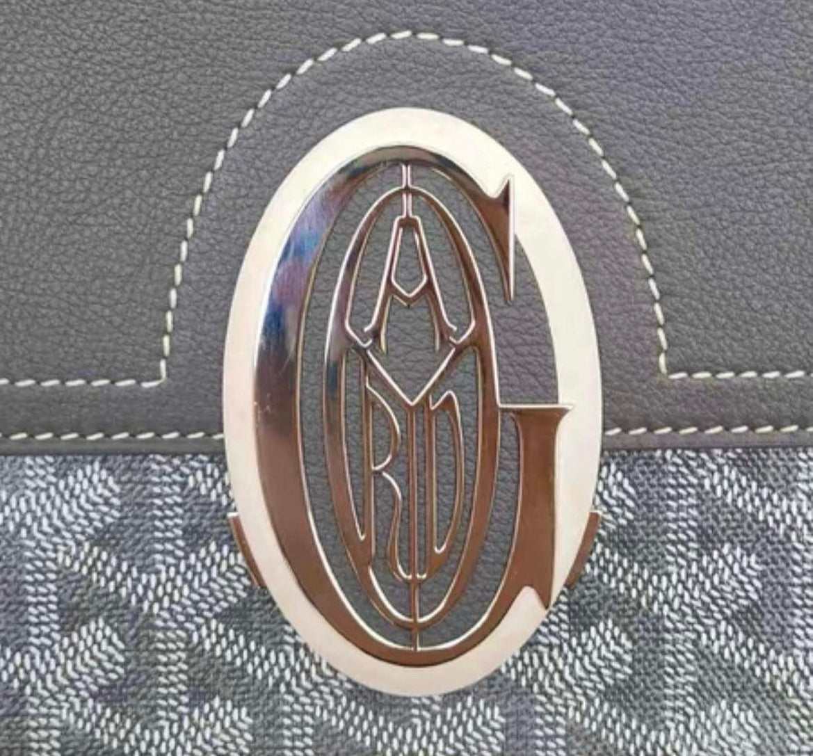 Goyard Goyardine gray 233 flap bag - partial payment