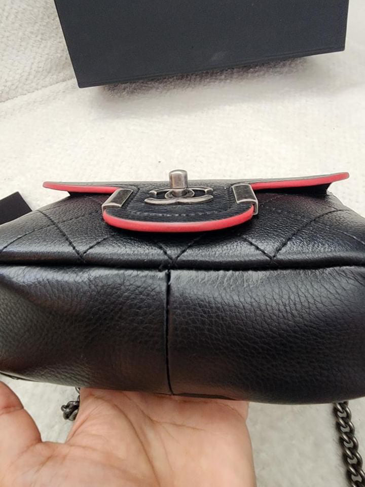 Chanel Archi Chic Flap Bag in Quilted Grained Calfskin