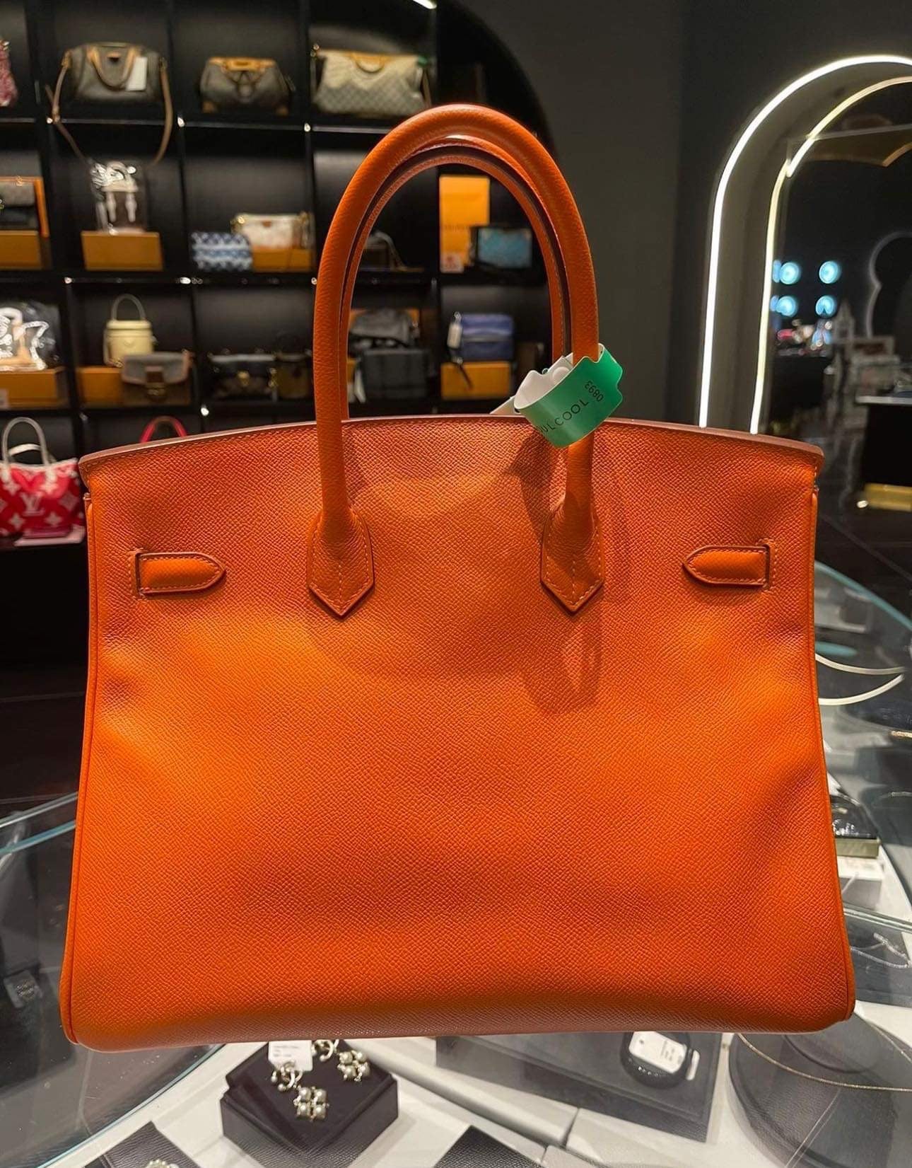 Hermes Birkin 35 Epsom orange GHW - partial payment