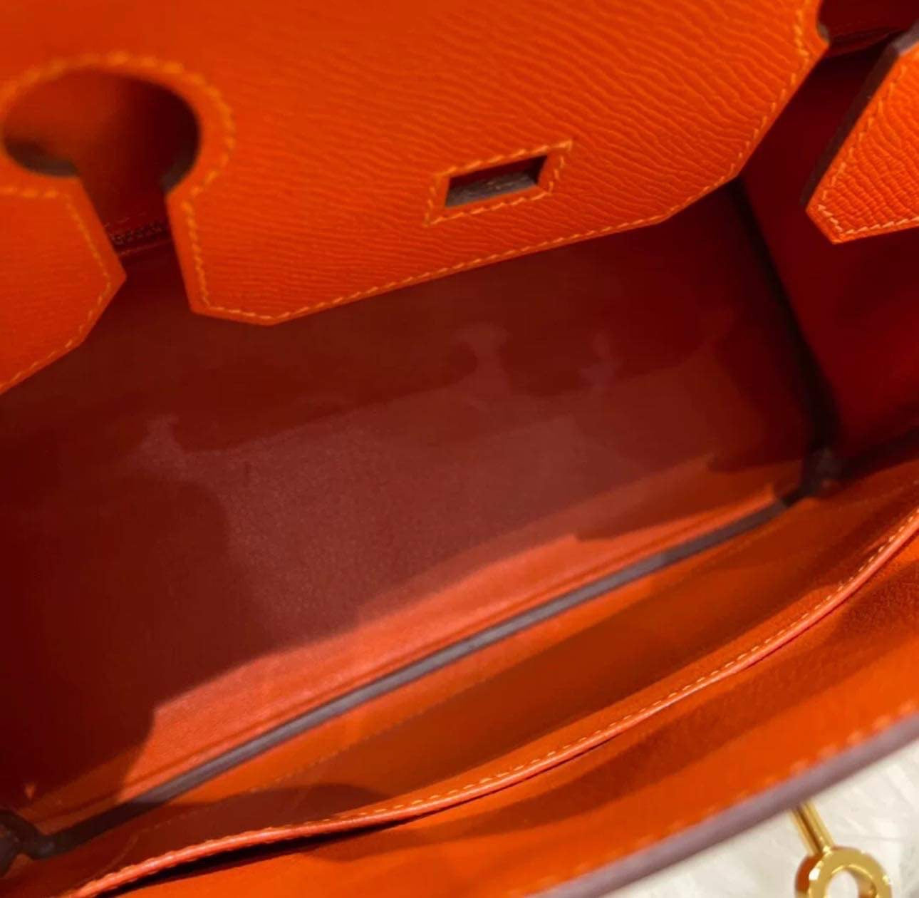Hermes Birkin 35 Epsom orange GHW - partial payment