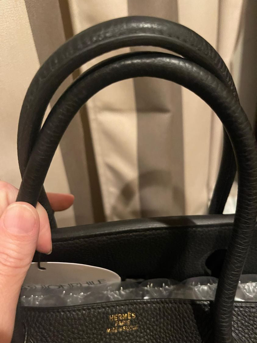 Hermes Birkin 40 black Togo GHW