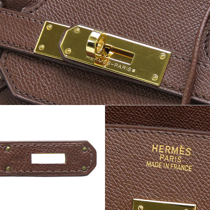 Hermes birkin 35 Havana Epsom ghw