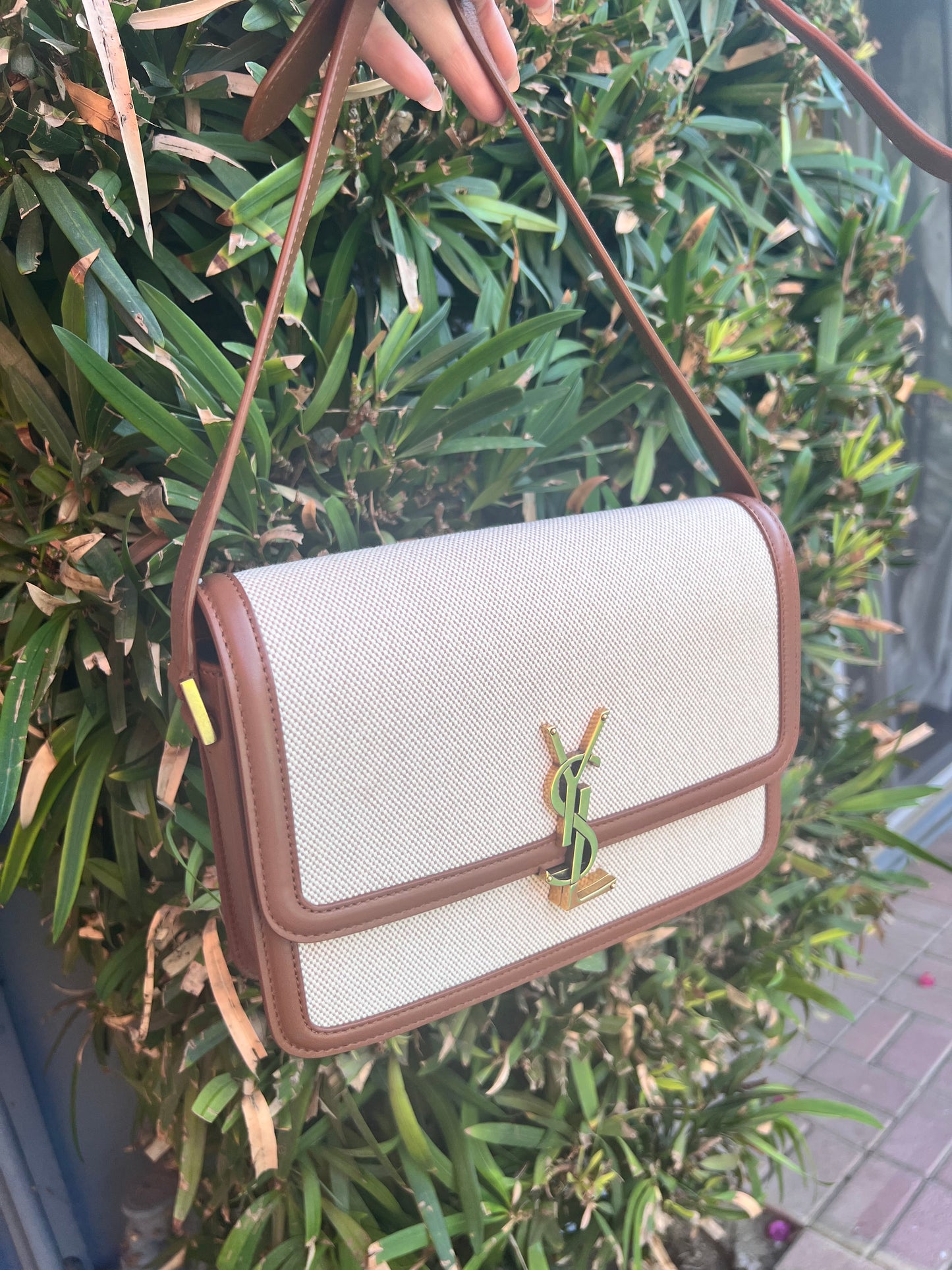 YSL Solferino medium flap bag