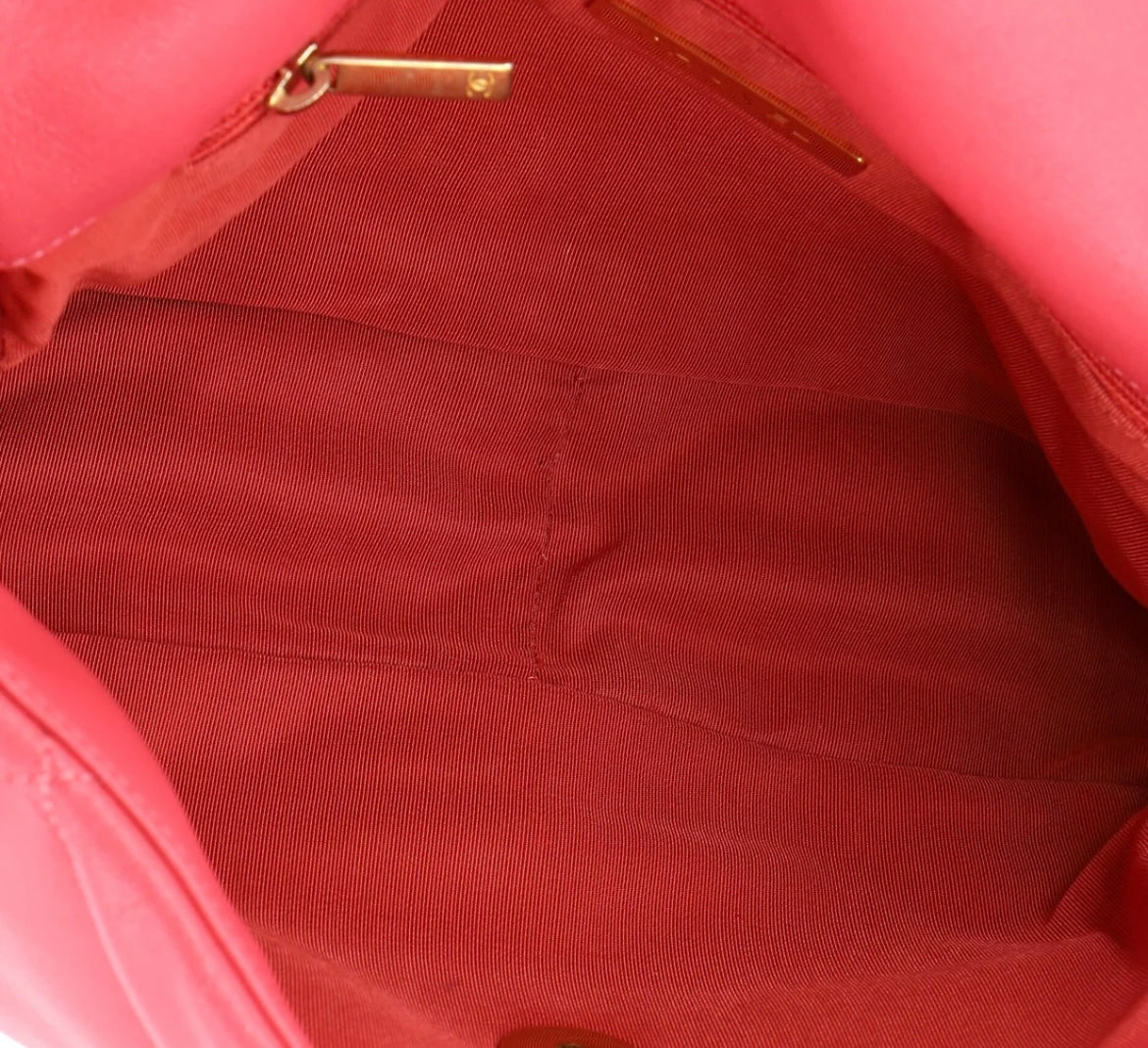 Chanel medium 19 deep raspberry pink flap