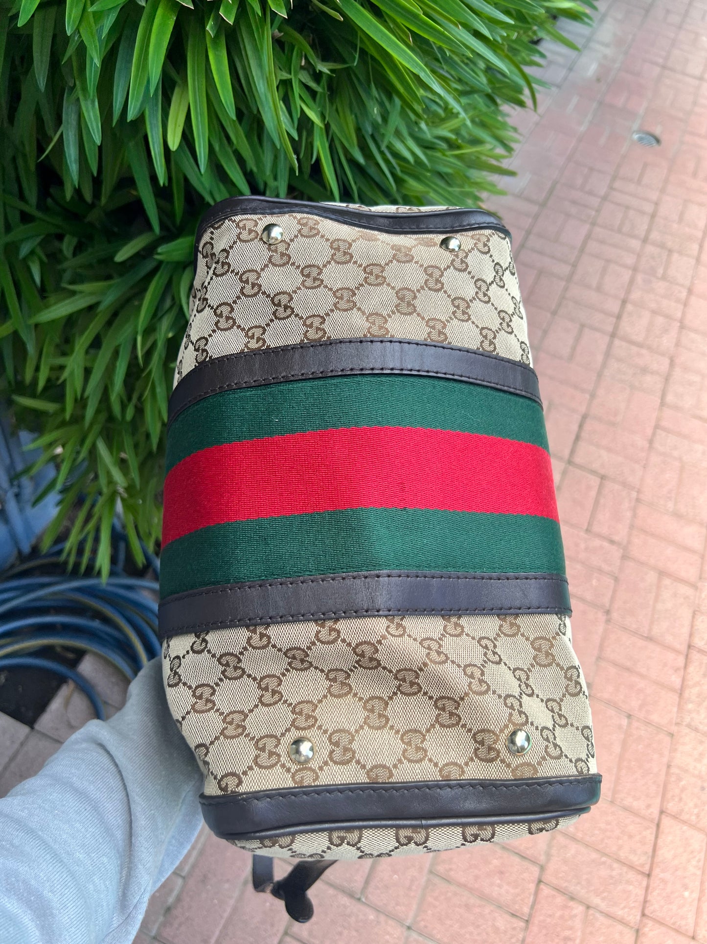Gucci GG Supreme Boston bag shoulder 2 way tote