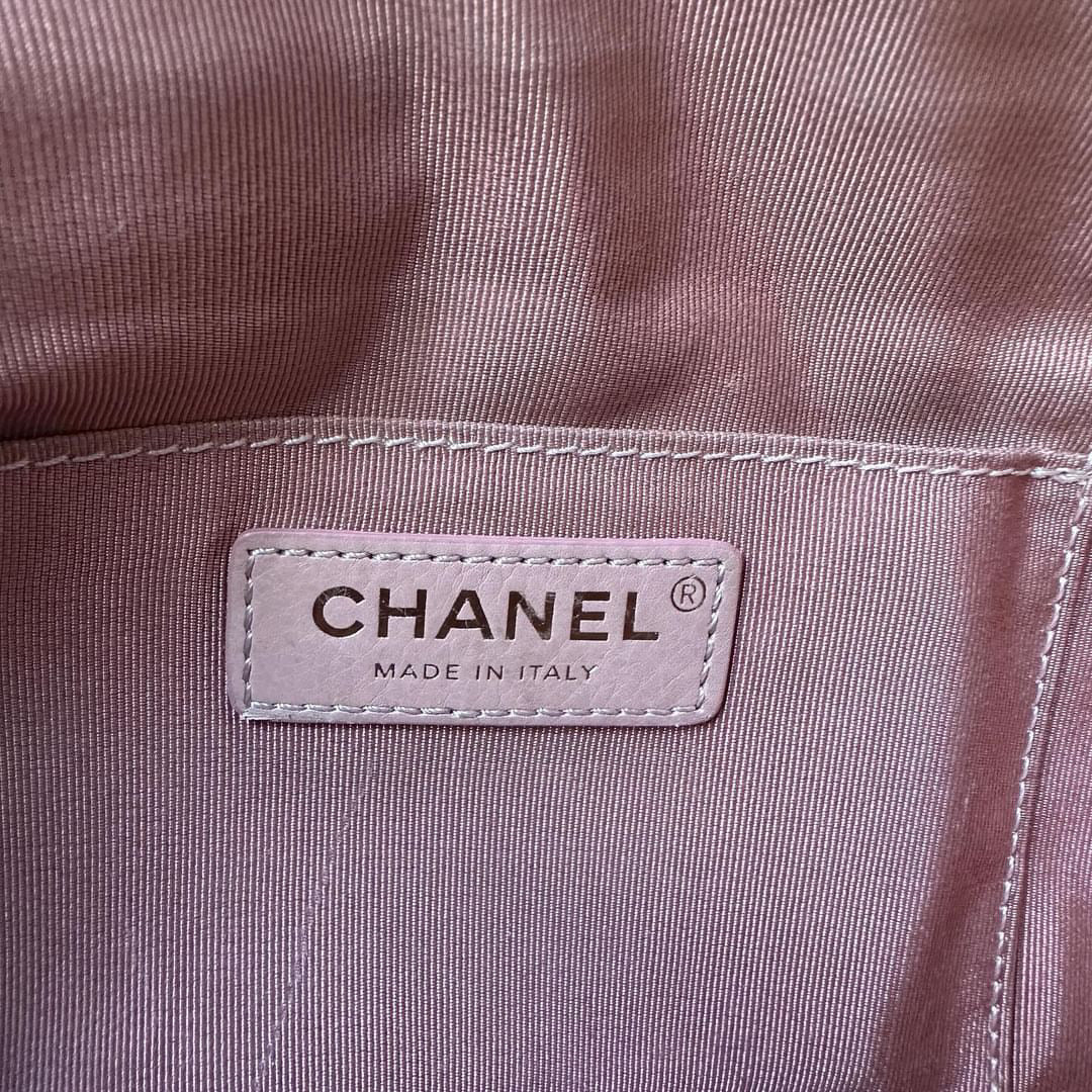 Chanel pink quilted calfskin belt bag Danny pack aged gold hardware