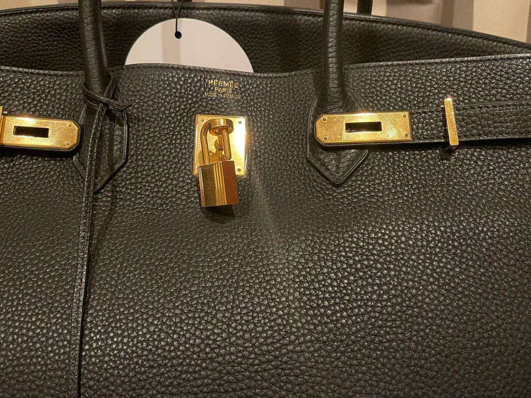 Hermes Birkin 40 black Togo GHW