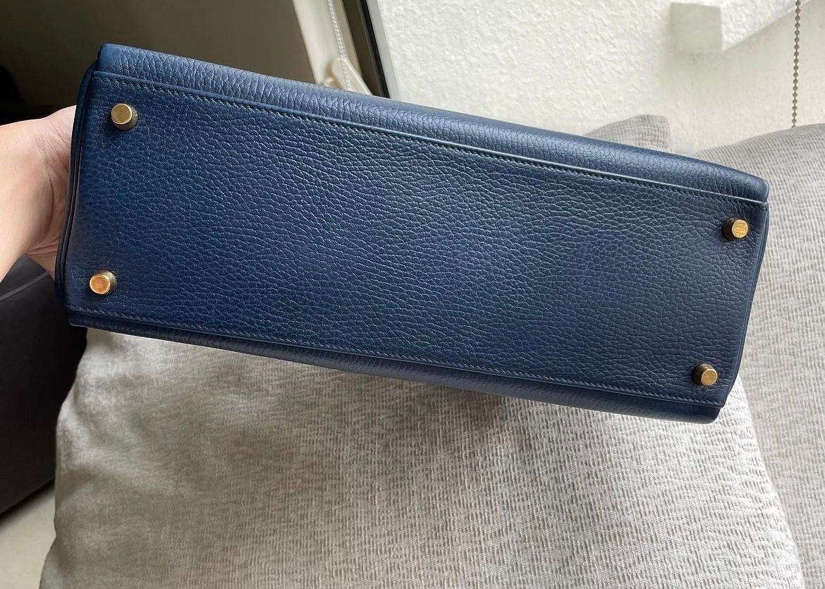 Kelly 32 Retourne Blue Ardennes Gold
Hardware
