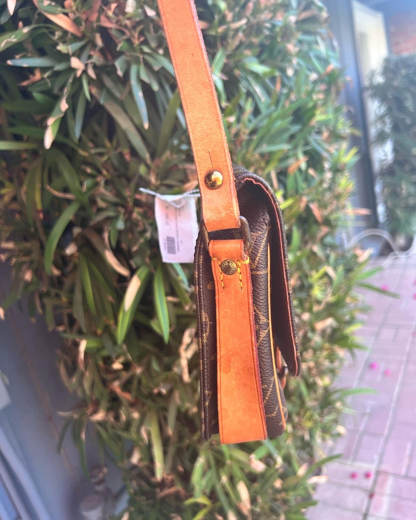 Louis Vuitton vintage monogram cartoucherie pm crossbody bag