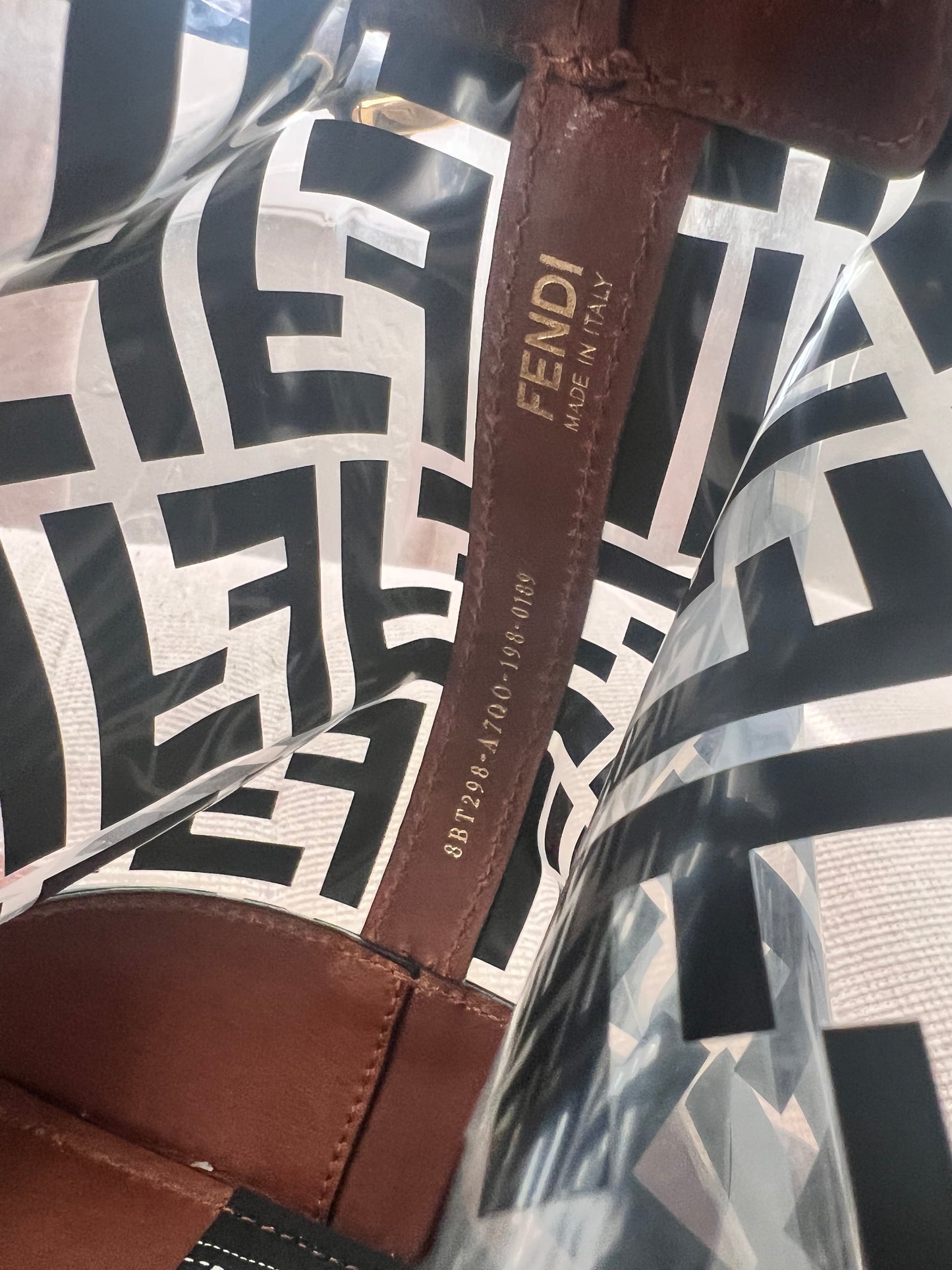 Fendi Zucca mon tresor grande bucket bag
