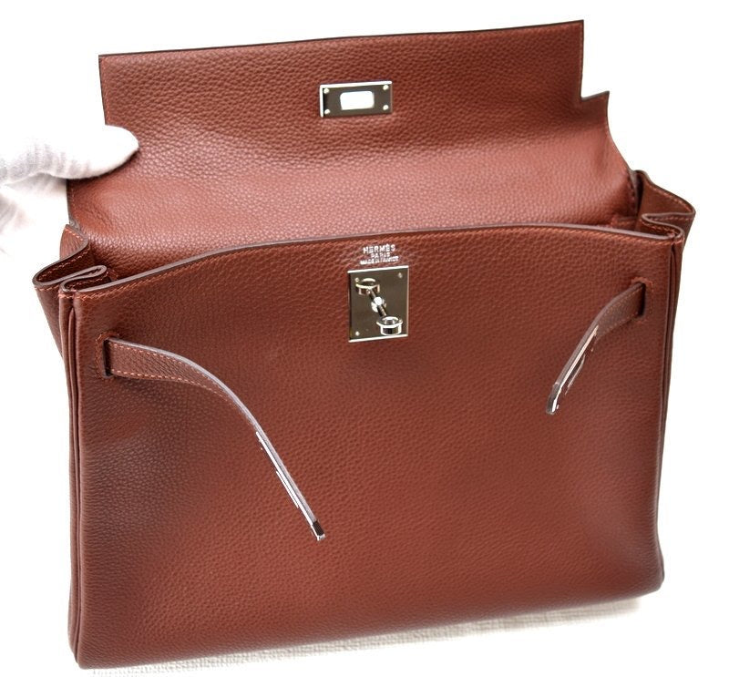 Hermes Kelly 32 Togo PHW Stamp square D