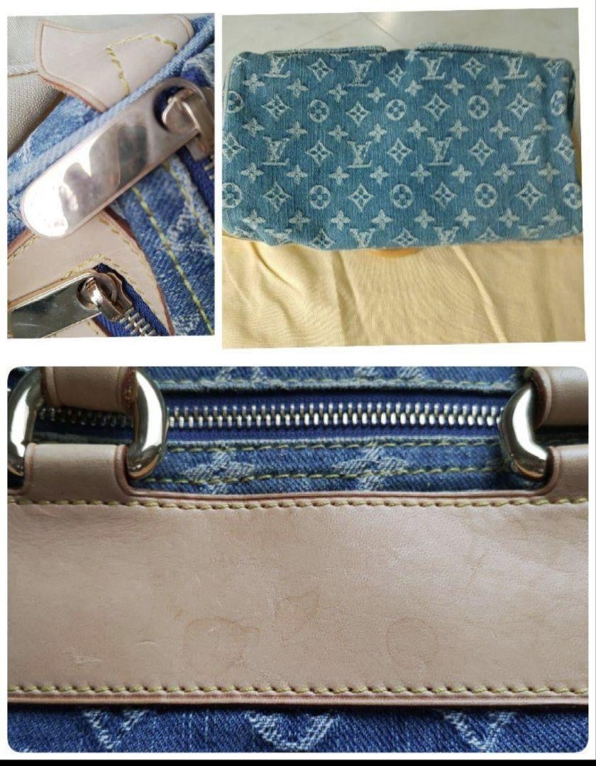 Louis Vuitton denim neo monogram speedy