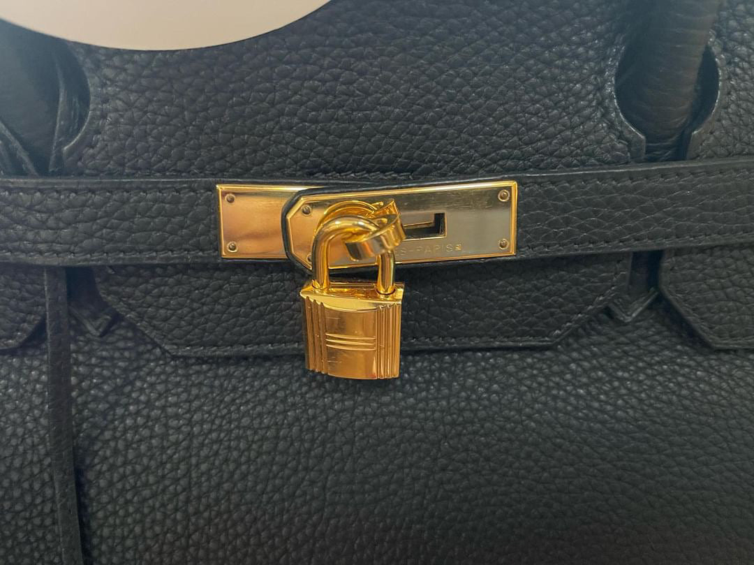 Hermes Birkin 40 black Togo GHW