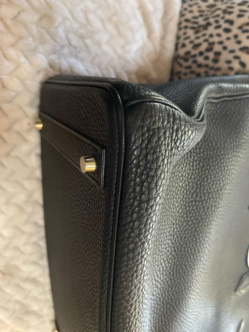 Hermes Birkin 40 black Togo GHW