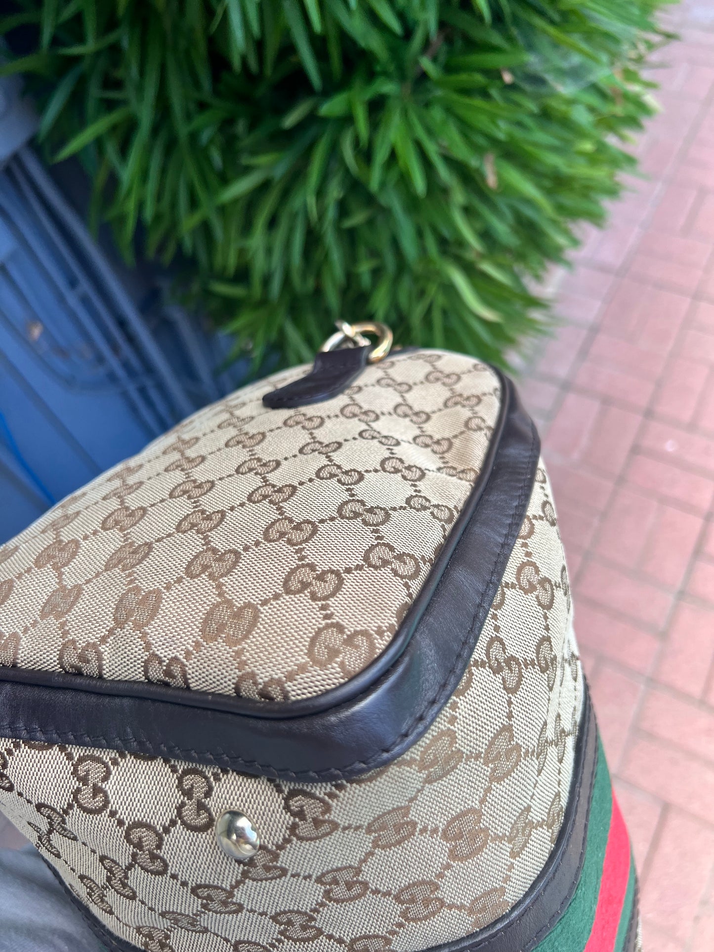 Gucci GG Supreme Boston bag shoulder 2 way tote