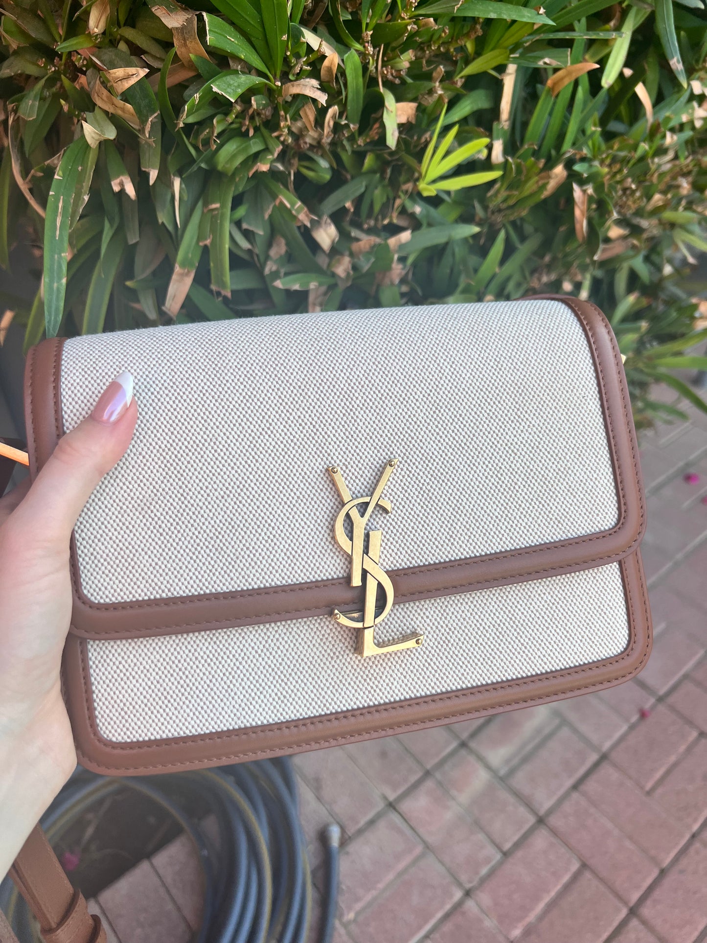 YSL Solferino medium flap bag