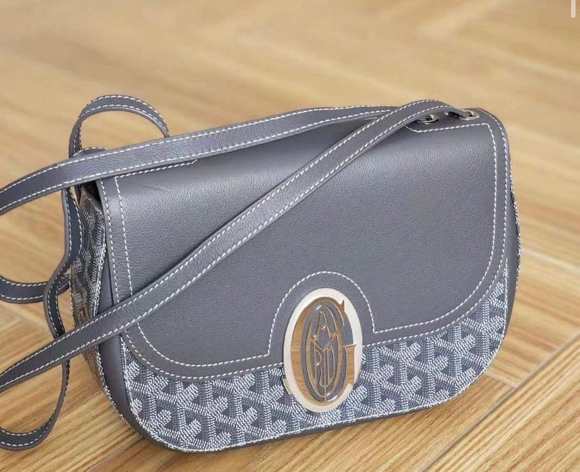 Goyard Goyardine gray 233 flap bag - partial payment
