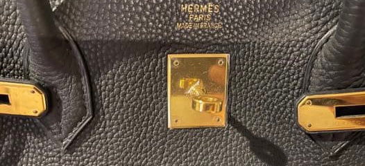 Hermes Birkin 40 black Togo GHW