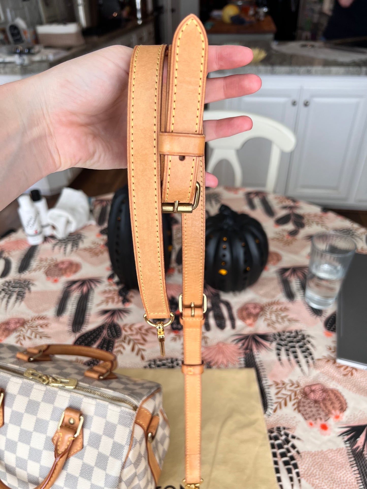 Louis Vuitton Damier Azur speedy 25 bandouliere