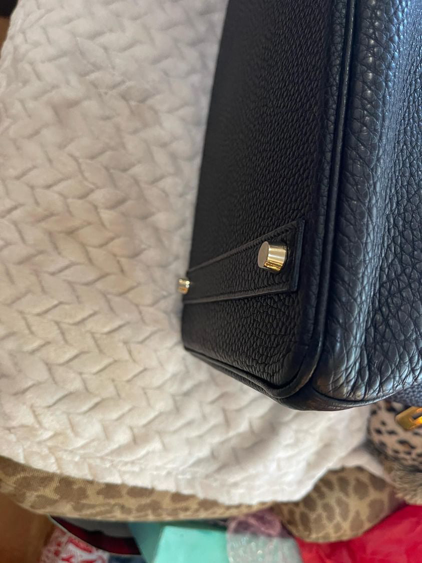 Hermes Birkin 40 black Togo GHW