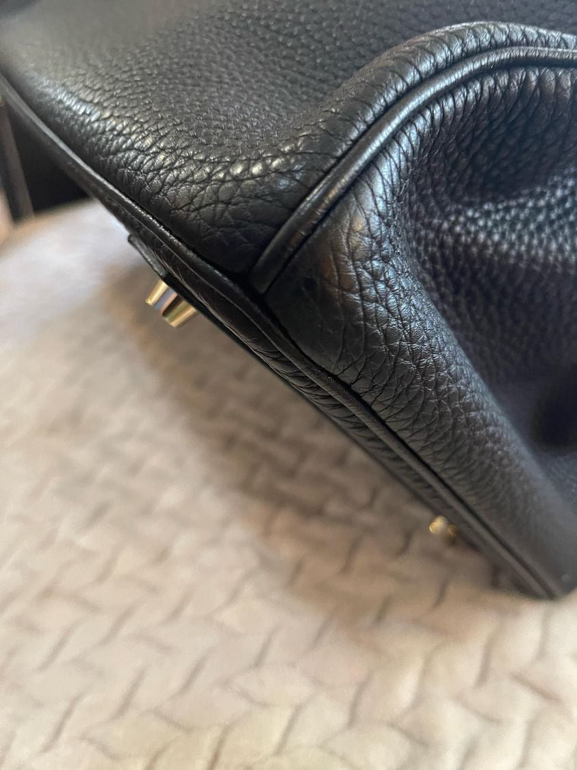 Hermes Birkin 40 black Togo GHW