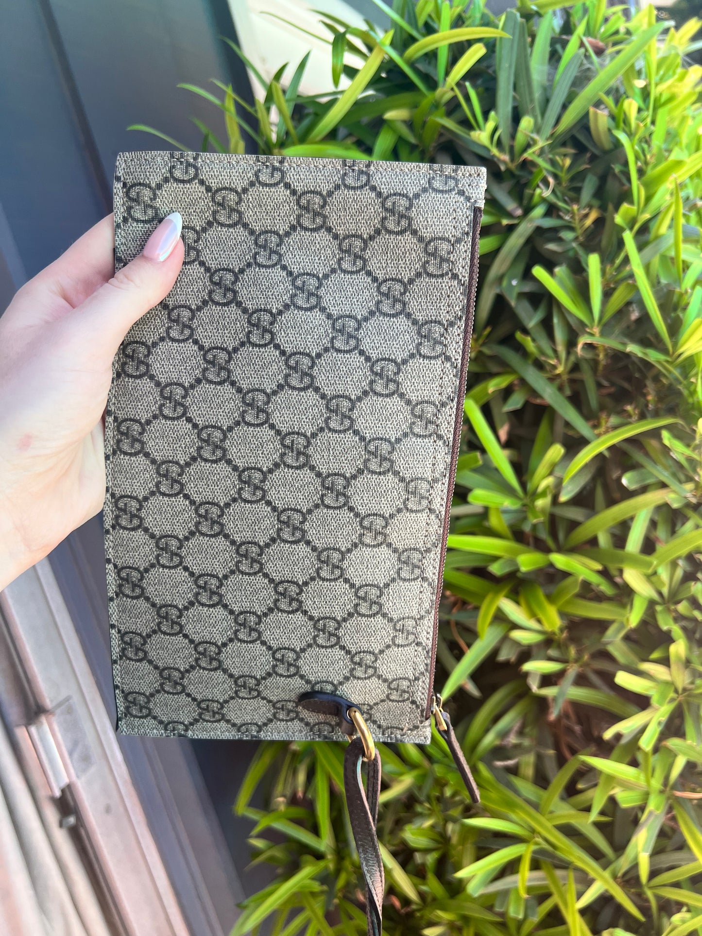 Gucci Ophidia GG coated canvas XL tote with pouch