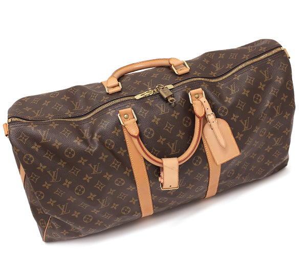 Louis Vuitton monogram keepall 60 bandouliere travel bag
