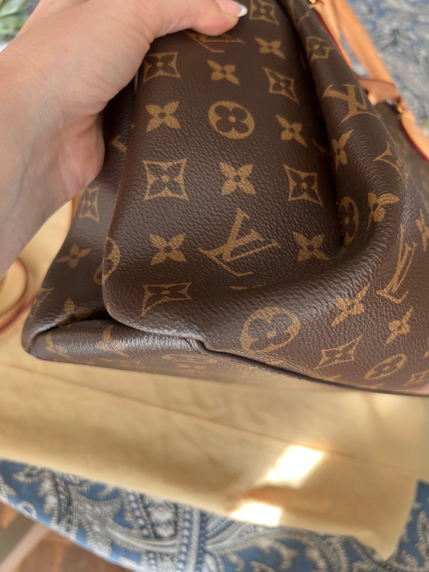 Louis Vuitton Monogram Rivoli MM 2 way tote