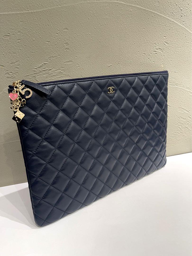 Chanel limited edition lucky charm O clutch large