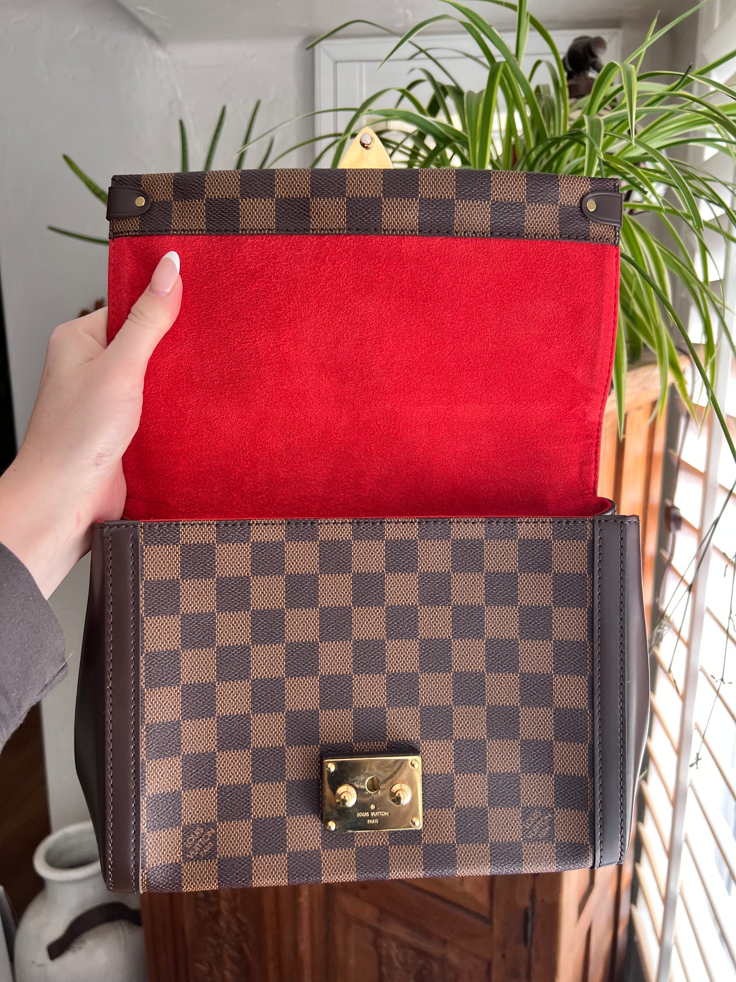Louis Vuitton Damier Ebene Broadway shoulder bag