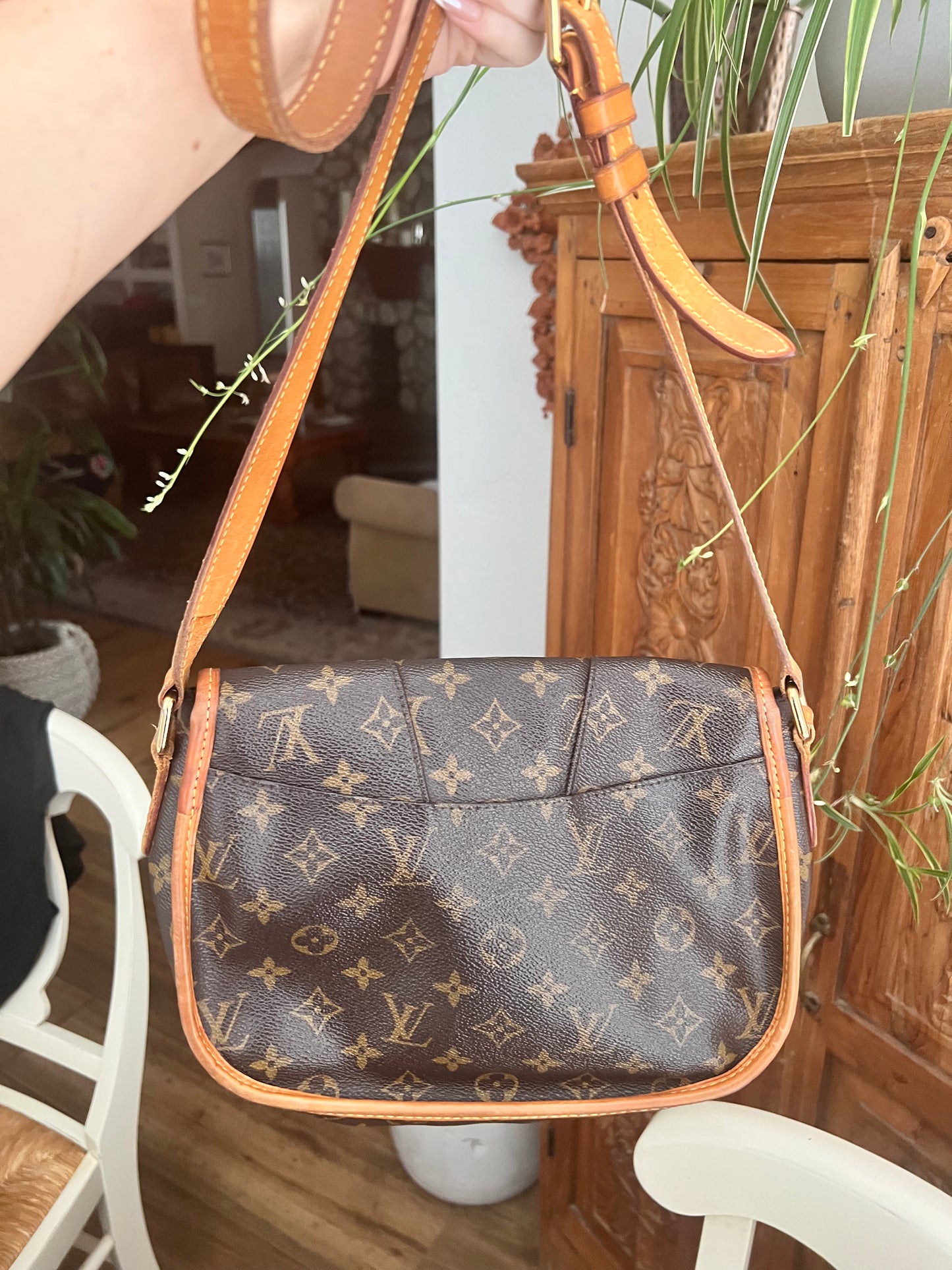 Louis Vuitton monogram Menilomontant crossbody messenger bag PM