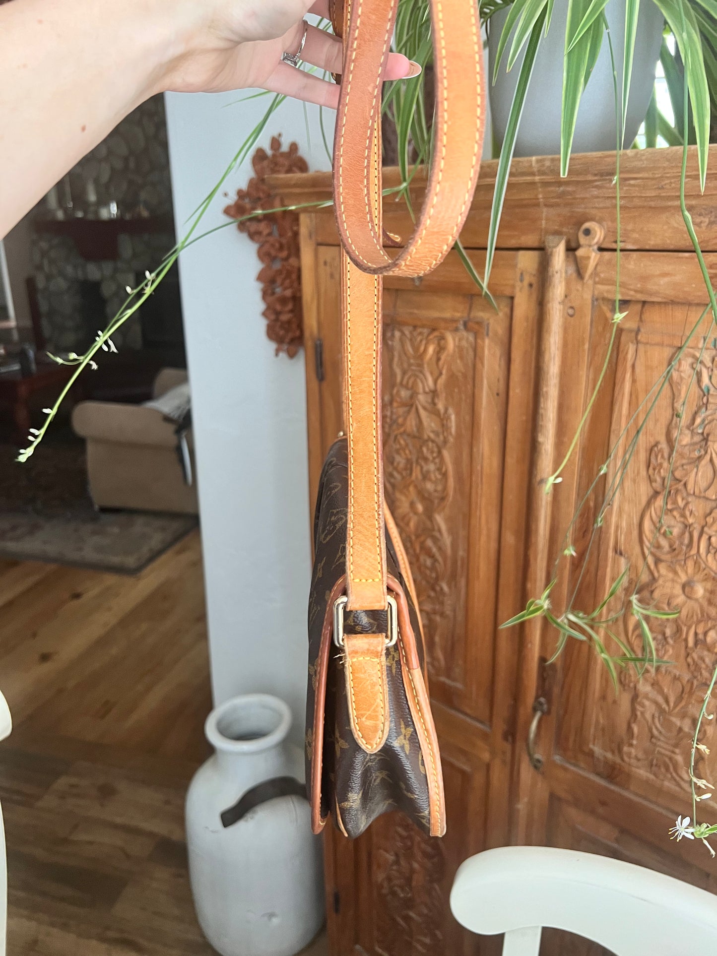 Louis Vuitton monogram Menilomontant crossbody messenger bag PM