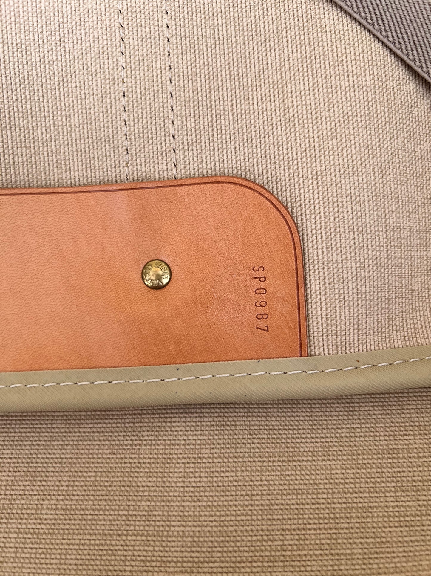 Louis Vuitton monogram Sirius 50 travel bag