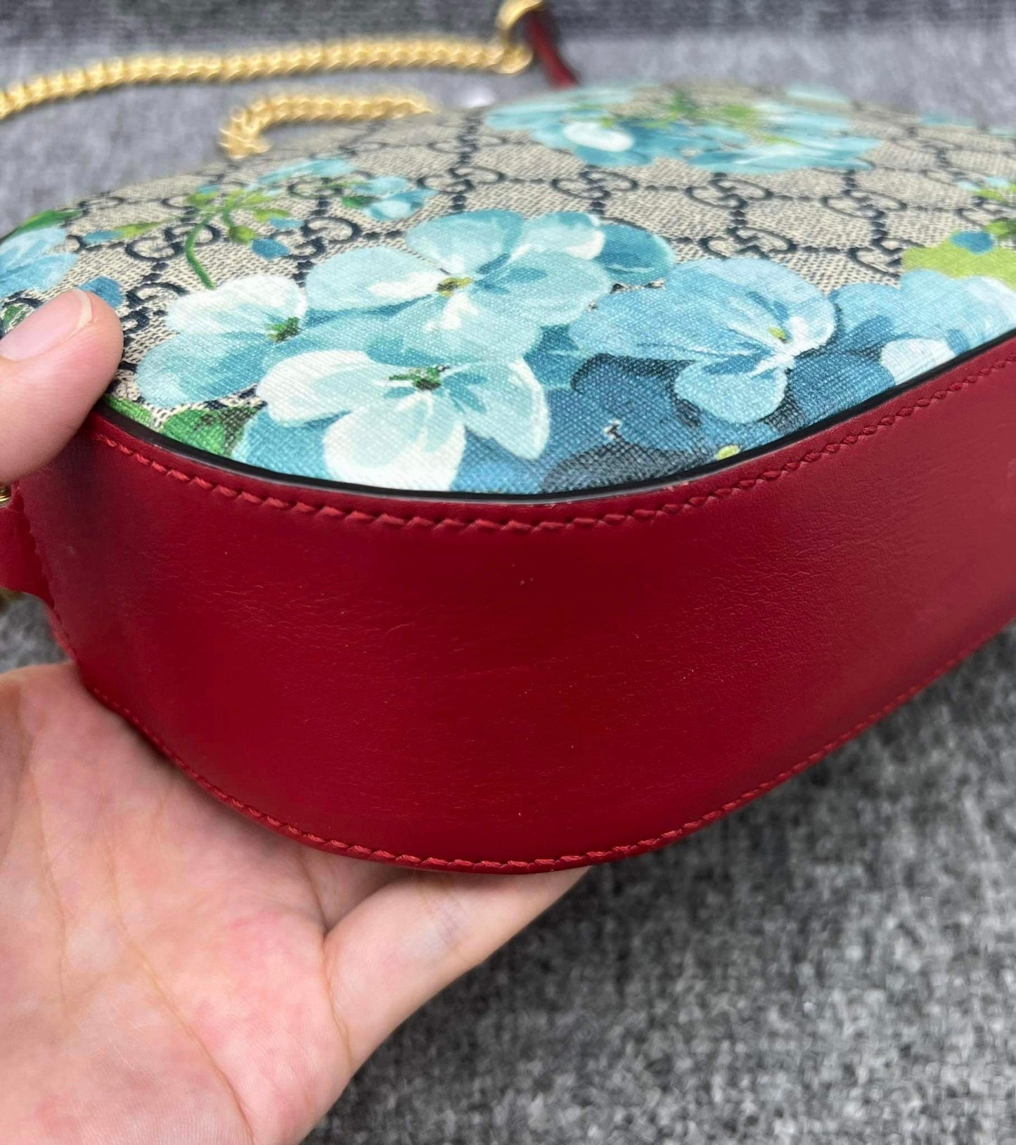 Gucci GG Blooms canvas mini crossbody