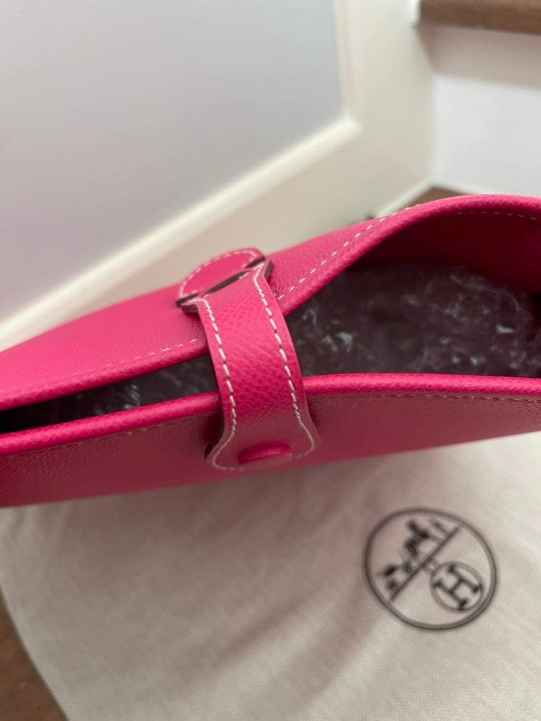 Hermes Evelyne PM Stamp Q Epsom