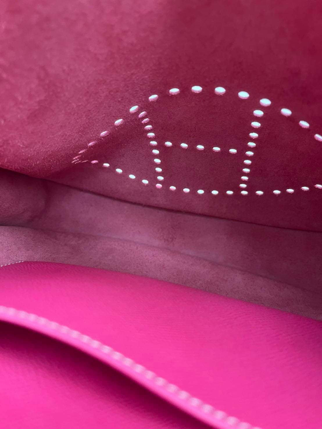 Hermes Evelyne PM Stamp Q Epsom