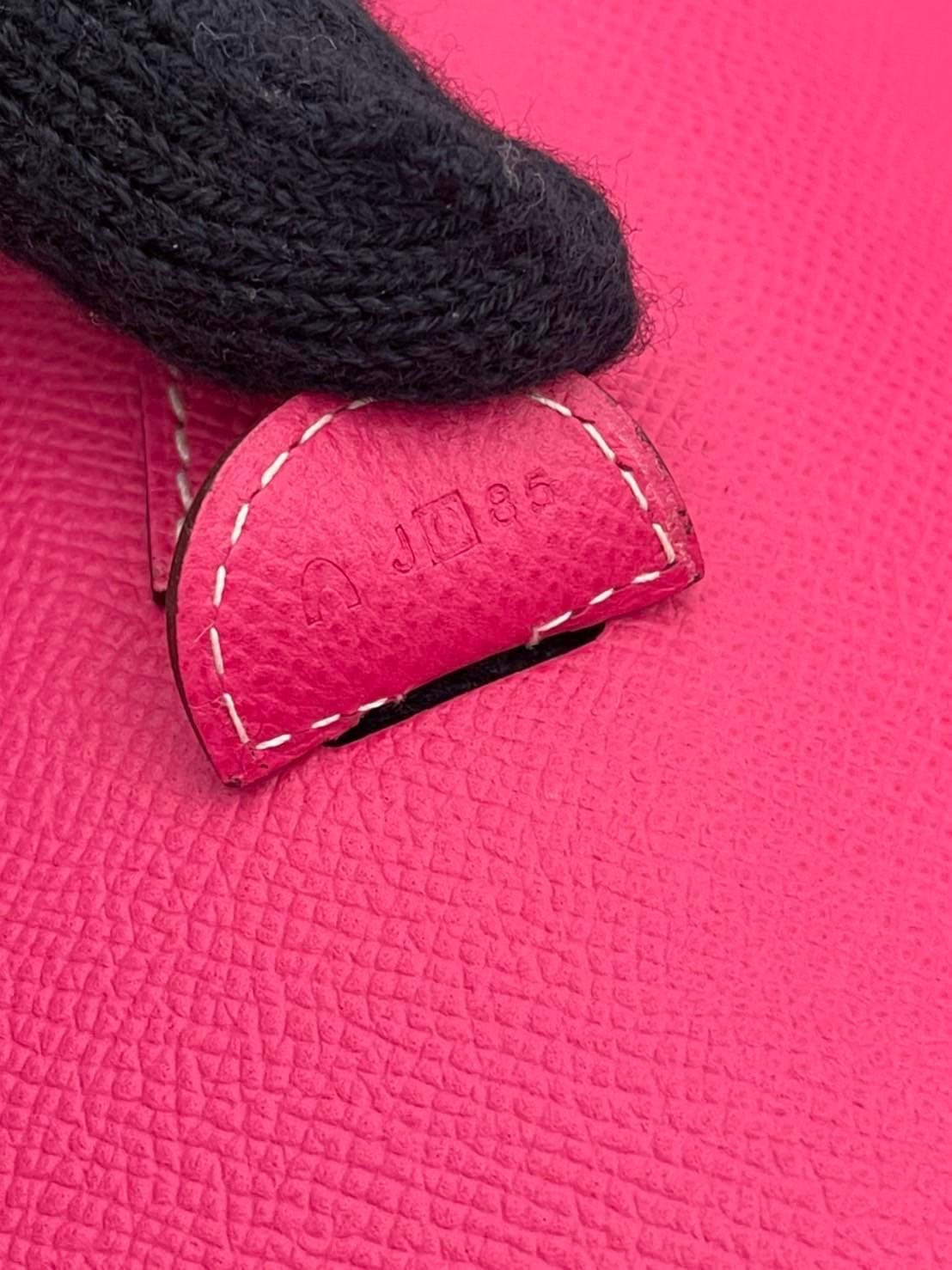 Hermes Evelyne PM Stamp Q Epsom