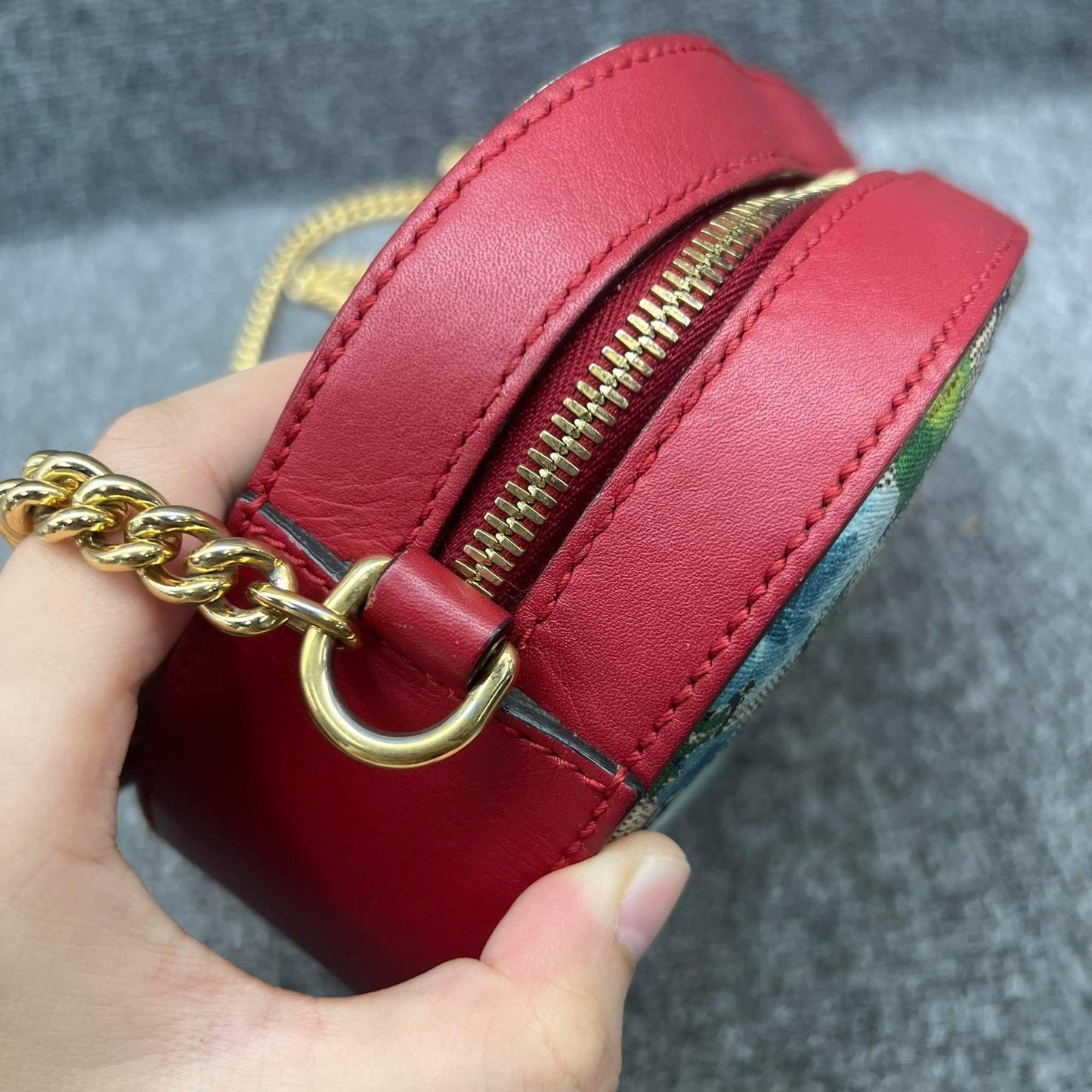 Gucci GG Blooms canvas mini crossbody