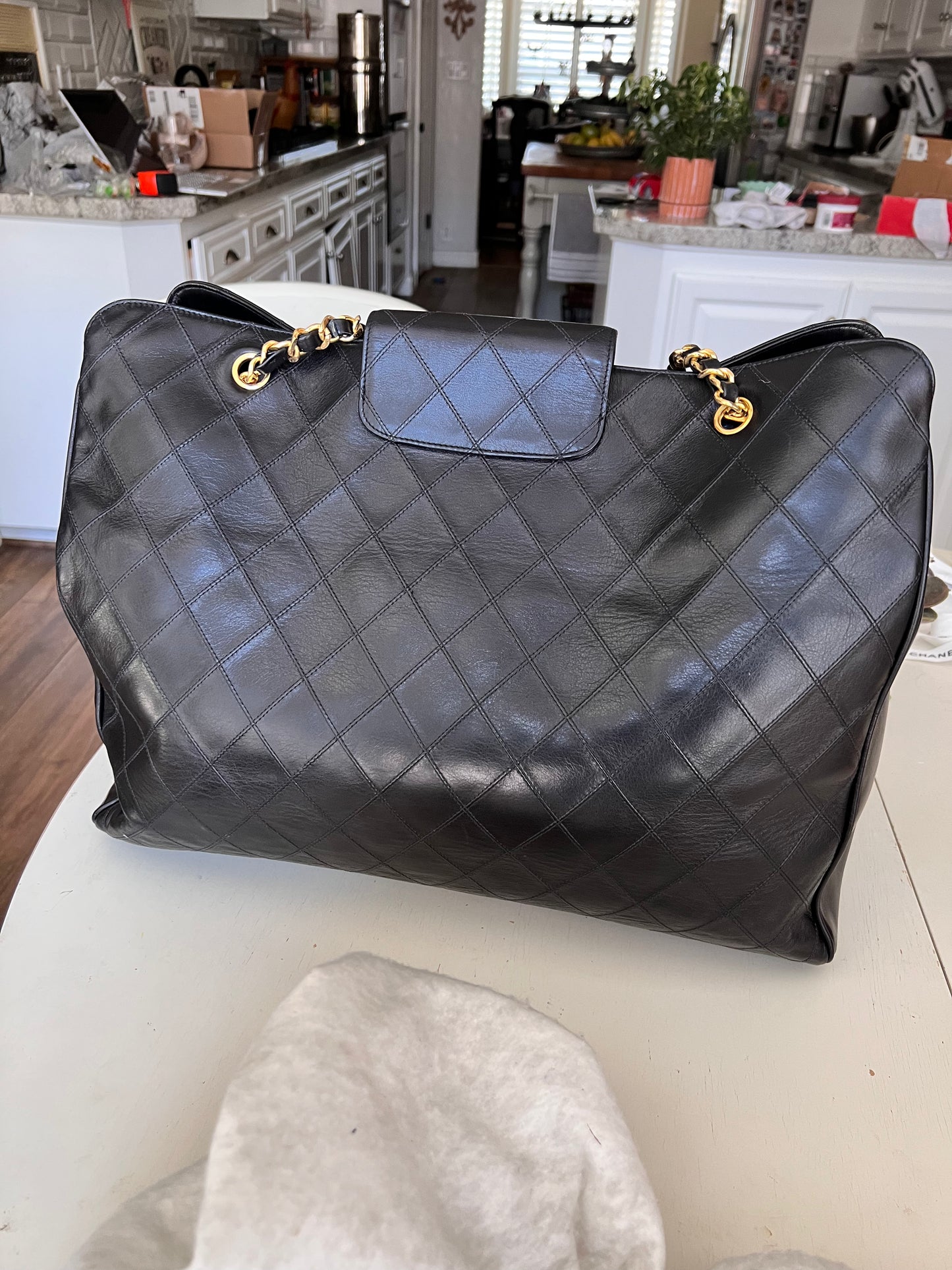 Chanel Vintage Supermodel XL tote
